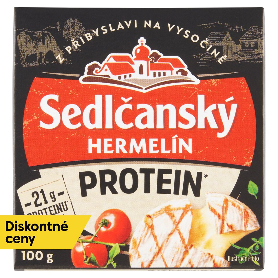 obrázok 1 z Sedlčanský Hermelín PROTEIN 100 g