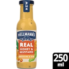 Hellmann's Real Honey And Mustard Dressing 250Ml