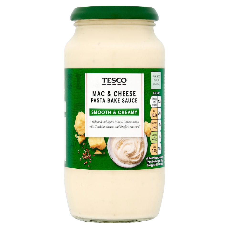 Tesco Mac & Cheese Sauce 480g