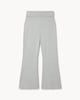 image 3 of F&F Girls Fold-Over Wide Leg Leggings in Grey