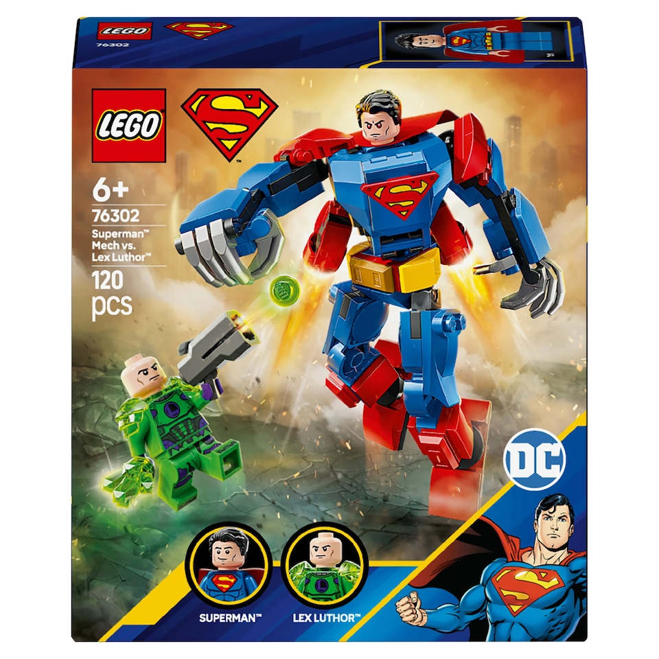 obrázok 1 z LEGO DC Batman 76302 Superman v robotickom obleku vs. Lex Luthor