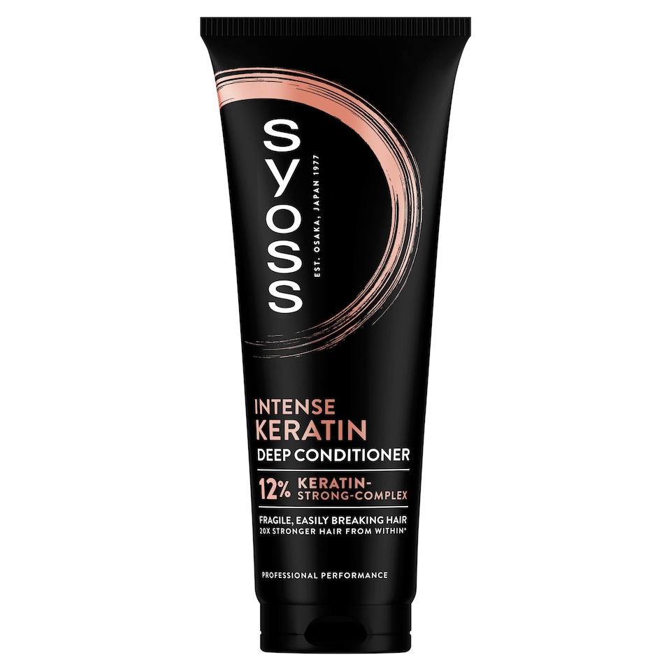 Syoss Intense Keratin hĺbkový kondicionér pre krehké, ľahko sa lámajúce vlasy 250 ml