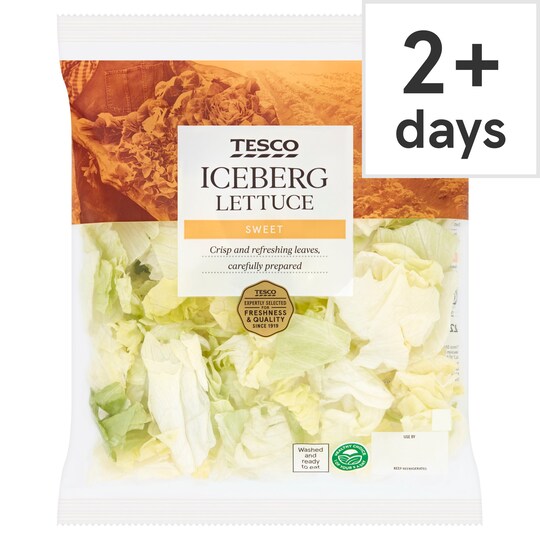 Tesco Iceberg Lettuce 220G Tesco Groceries