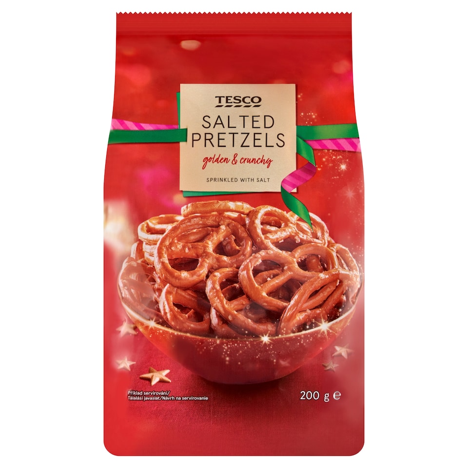 Tesco Salted Pretzels 200g