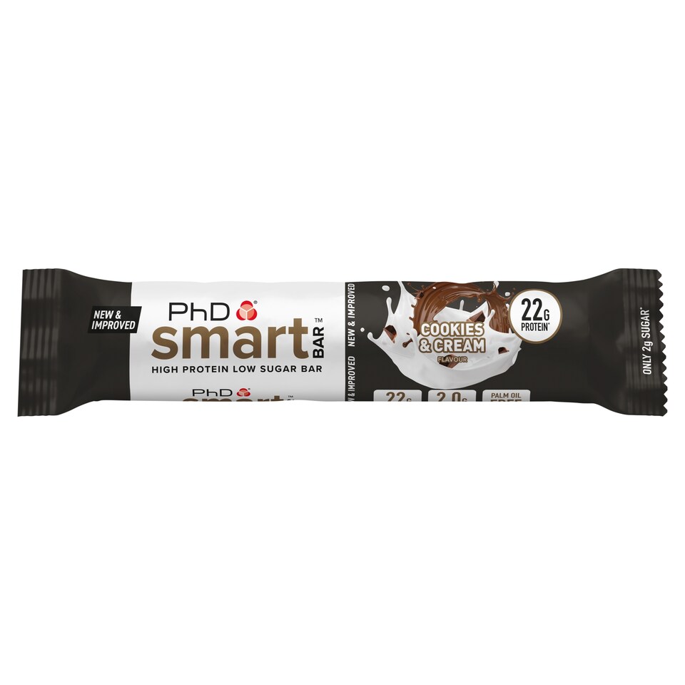 PhD Smart Protein Bar - Cookies & Cream 64g