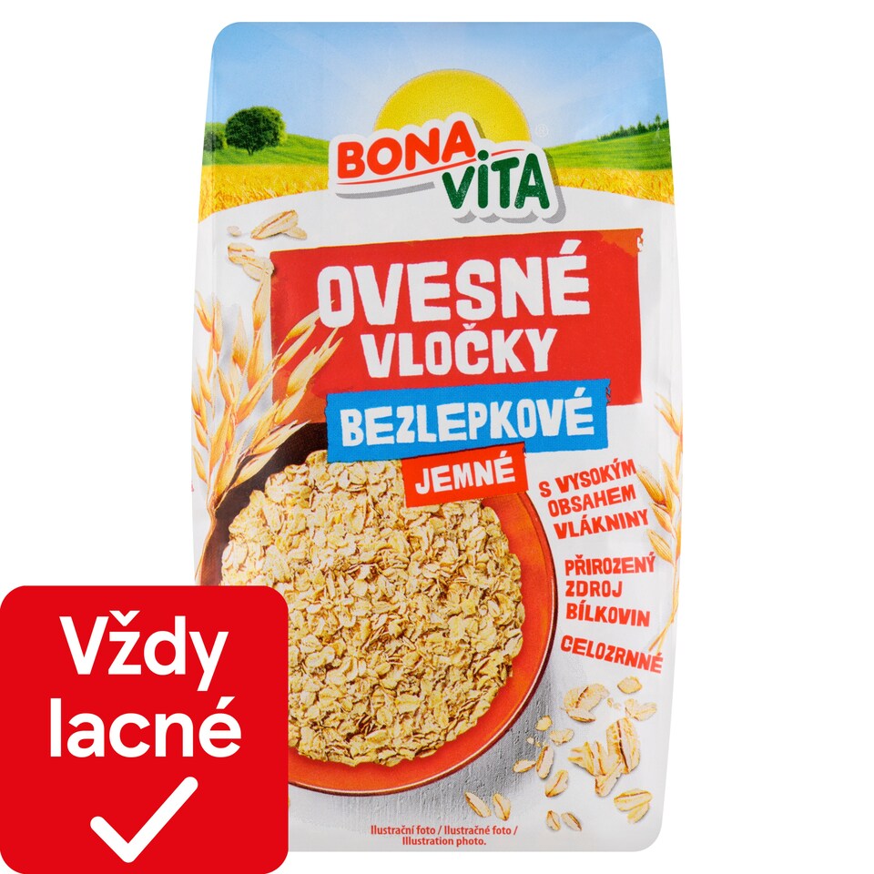 image 1 of Bona Vita Gluten-Free Oatmeal Fine 500 g