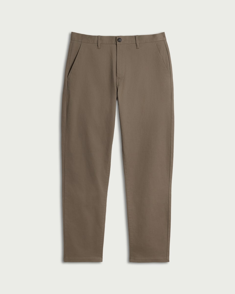 F&F Cotton Rich FREEFIT® Chino Trousers in Stone
