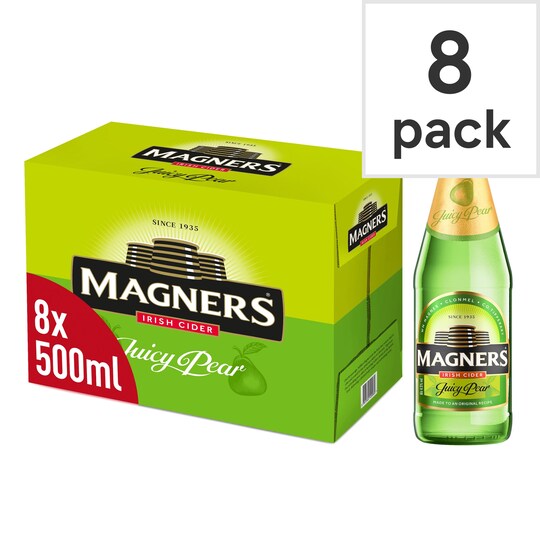 Magners Pear Cider 8X500ml Bottle Tesco Groceries