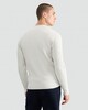 image 3 of F&F Waffle Knit Crew Neck Jumper with Wool in Cream