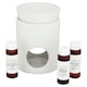 image 2 of Tesco Apothecary Oil Burner Set Mixed Fragrance