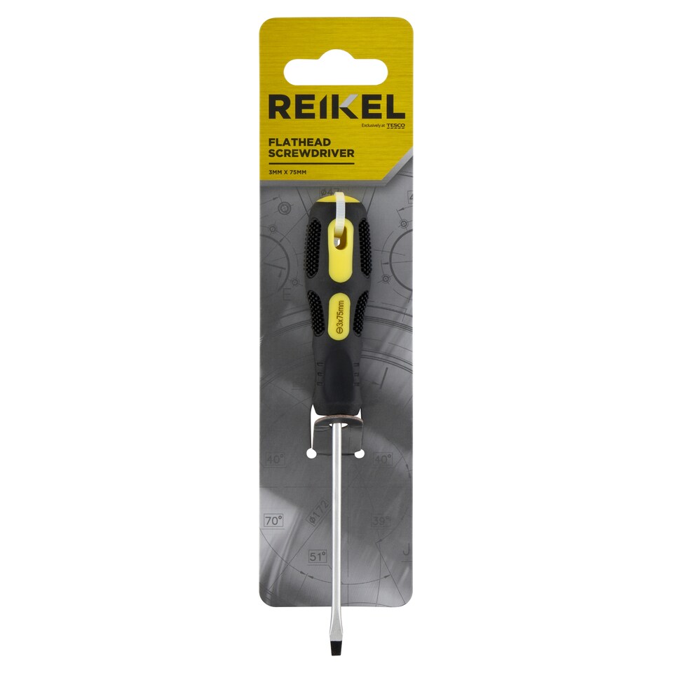 Reikel Plochý šroubovák 3 mm x 75 mm