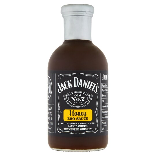 Jack Daniels Gluten Free Honey Bbq Sauce 553G Tesco Groceries
