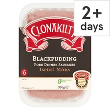 Clonakilty Blackpudding Pork Dinner Sausages 360g
