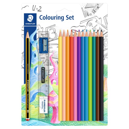 Staedtler Noris Colour Pencil Stationery Set Tesco Groceries