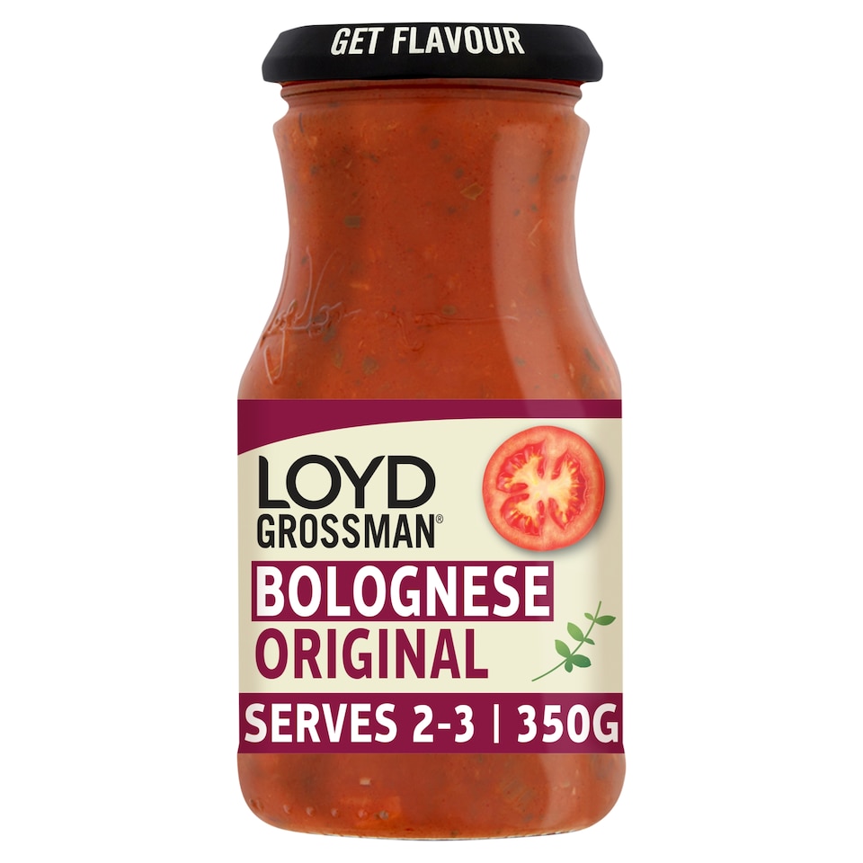 Loyd Grossman Tomato Bolognese Pasta Sauce 350g