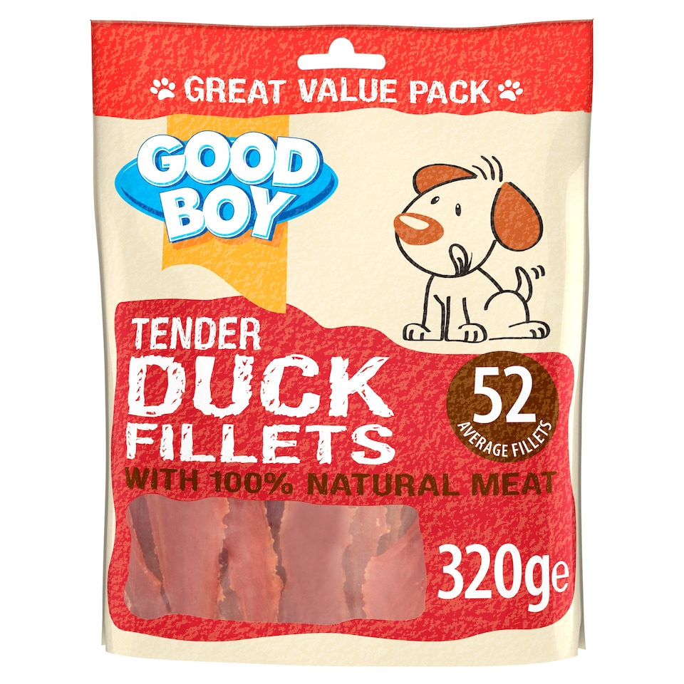 image 1 of Good Boy Tender Duck Fillets 320G