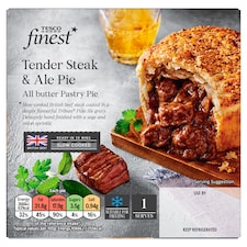 Tesco Finest Steak & Ale Pie 250G