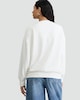 image 3 of F&F Merry & Bright Bow Sweatshirt in Cream