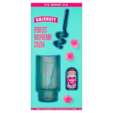 Smirnoff Raspberry Crush Vodka & Glass Gift Set 5cl