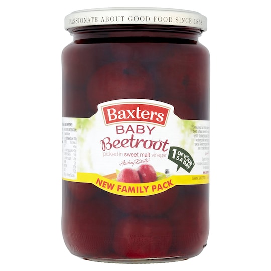 BAXTERS BABY BEETROOT 710G Tesco Groceries