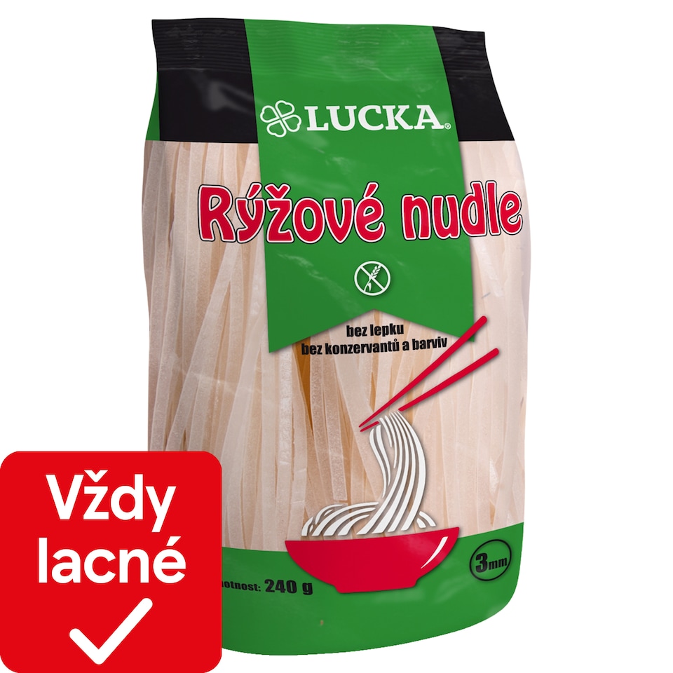 Lucka Rice Noodles 3 mm 240 g