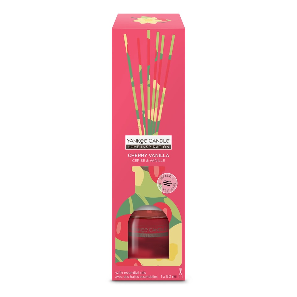 image 1 of Yankee Cherry Vanilla Reed Diffuser 90Ml