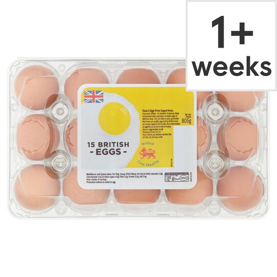 Tesco 15 Eggs Tesco Groceries