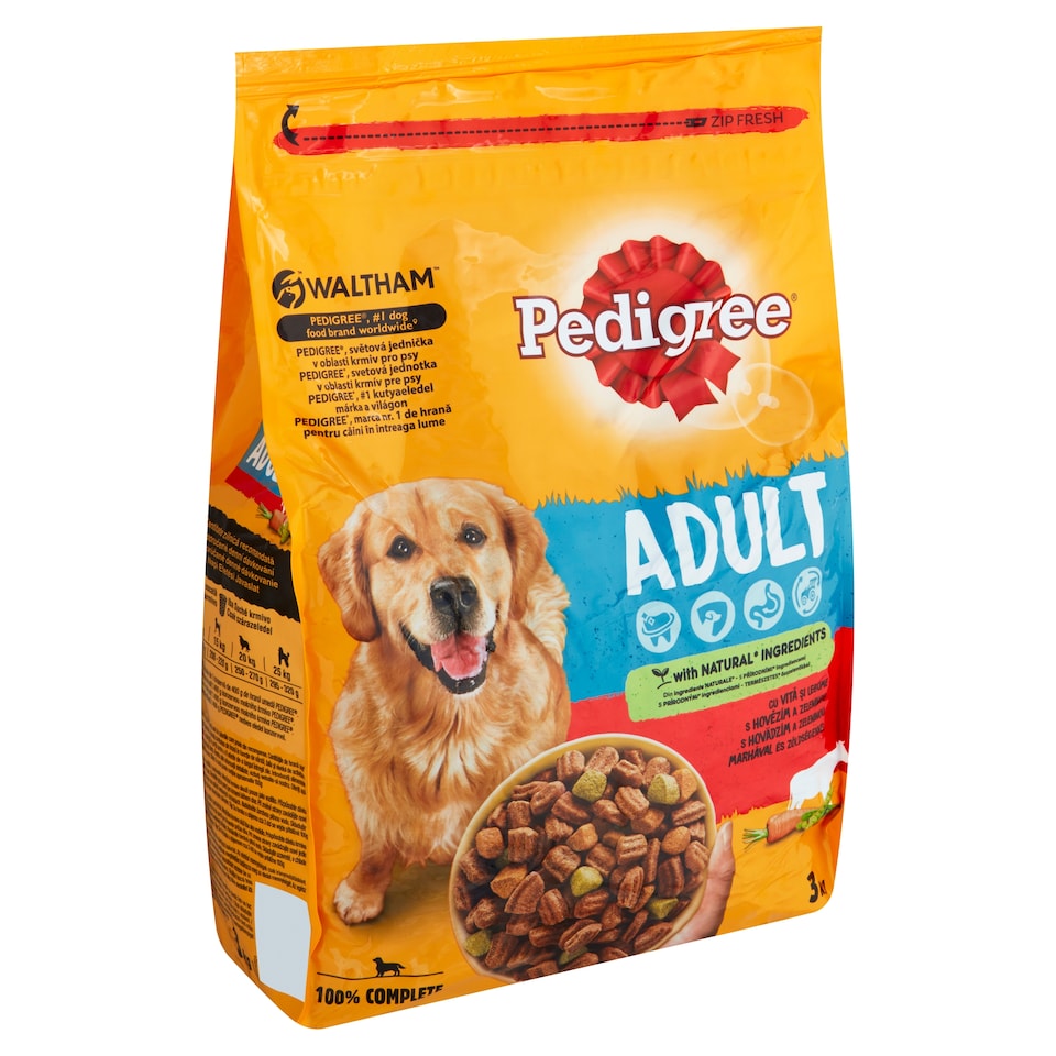 image 1 of Pedigree Adult with Beef and Vegetables Зkg