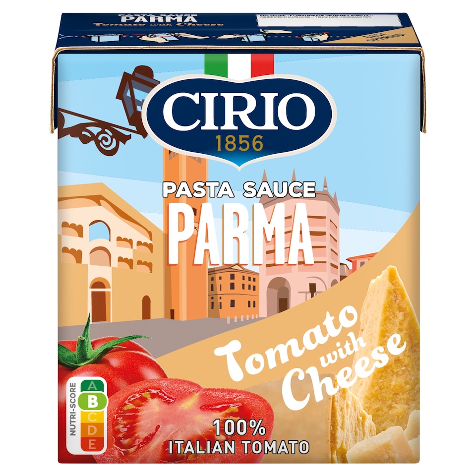 Cirio Parma Tomato with Cheese Pasta Sauce in Tetra 340 gram