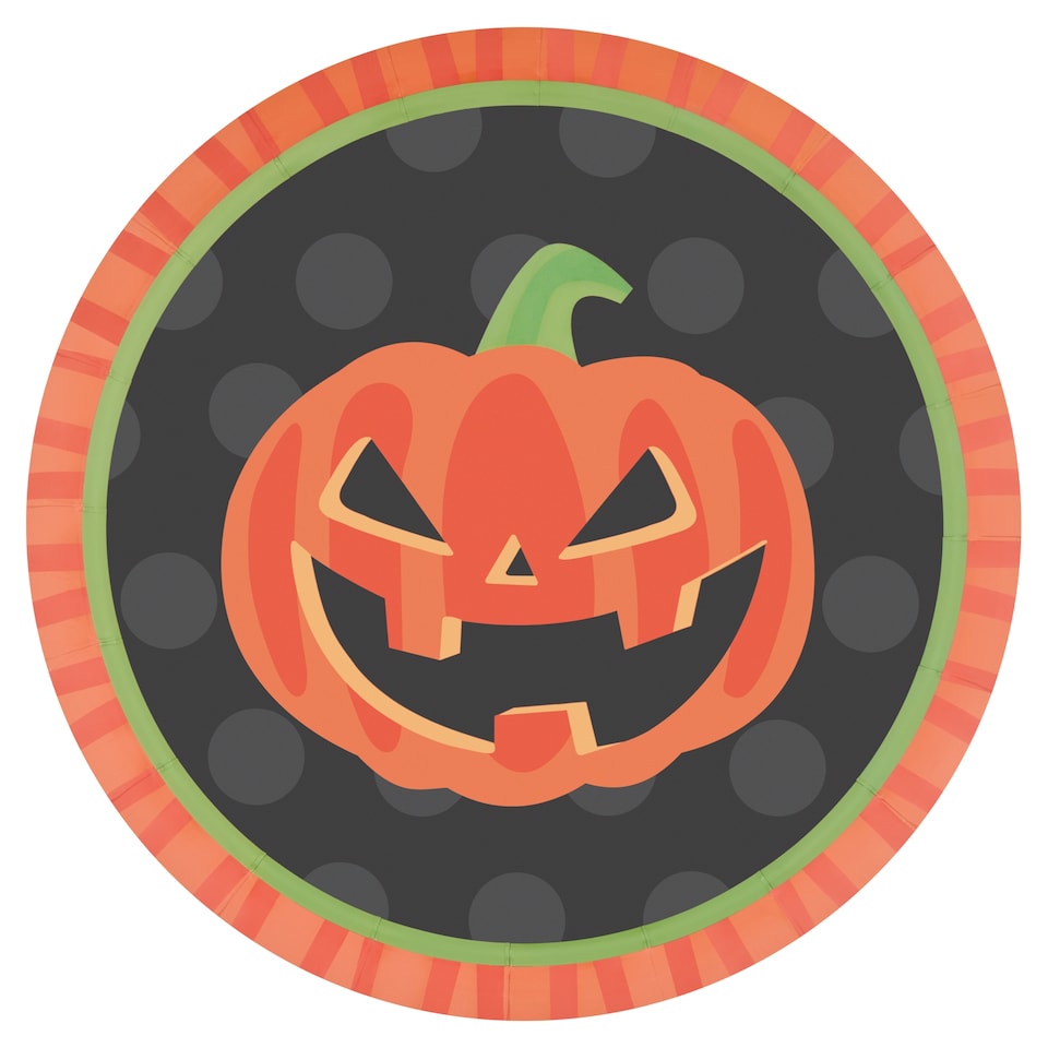 Halloween Paper Plates 10 pcs