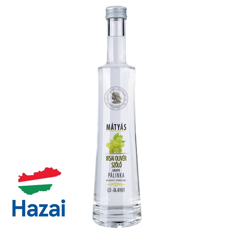 Mátyás Irsai Grape Palinka 40% 0,5 l
