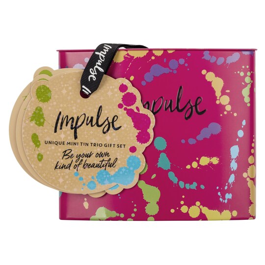 Impulse Unique Mini Tin Gift Set Tesco Groceries