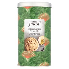 Tesco Finest Spiced Apple Crumble Shortbread 160G