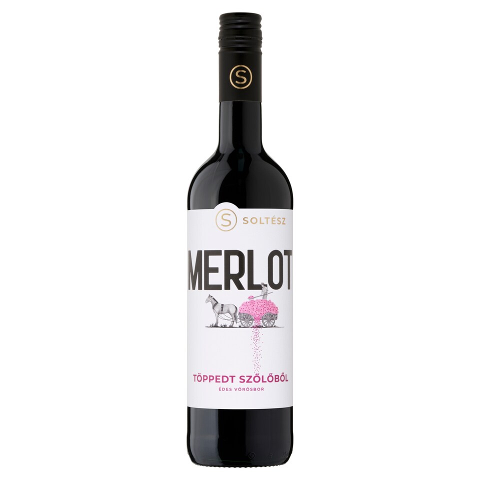 image 1 of Soltész Felső-Magyarországi Merlot Sweet Red Wine 13% 750 ml
