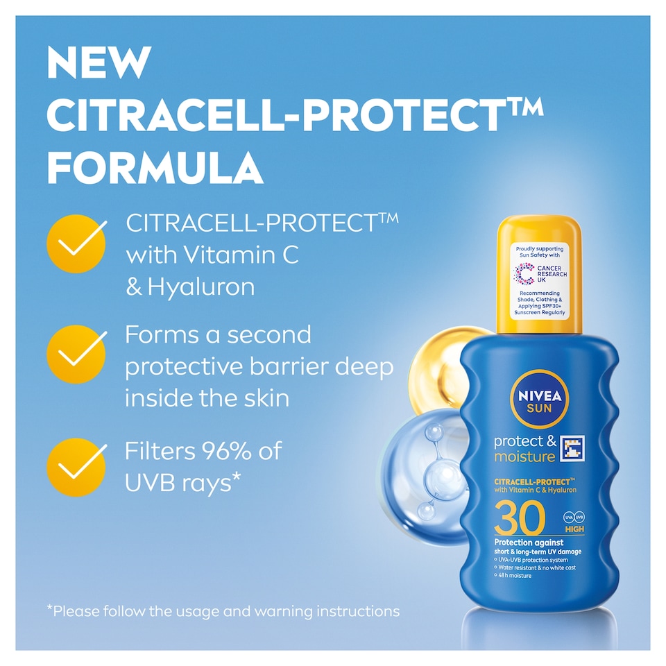 image 1 of NIVEA SUN Protect & Moisture Sun Lotion SPF30 200ml