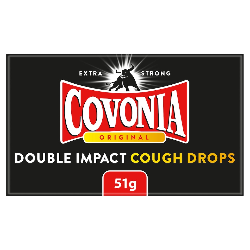 Covonia Double Impact Lozenges - Extra Strong Original 51g