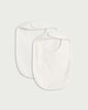 image 2 of F&F Baby 2-Pack Pure Cotton I Love My Mummy Bibs in White
