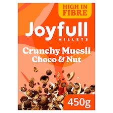 Joyfull Millets Choco & Nut Crunchy Muesli 450g 
