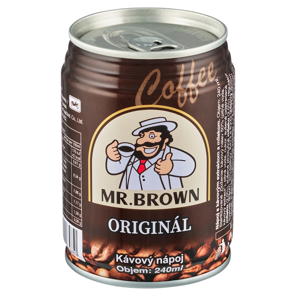 Mr. Brown Originál kávový nápoj 240ml