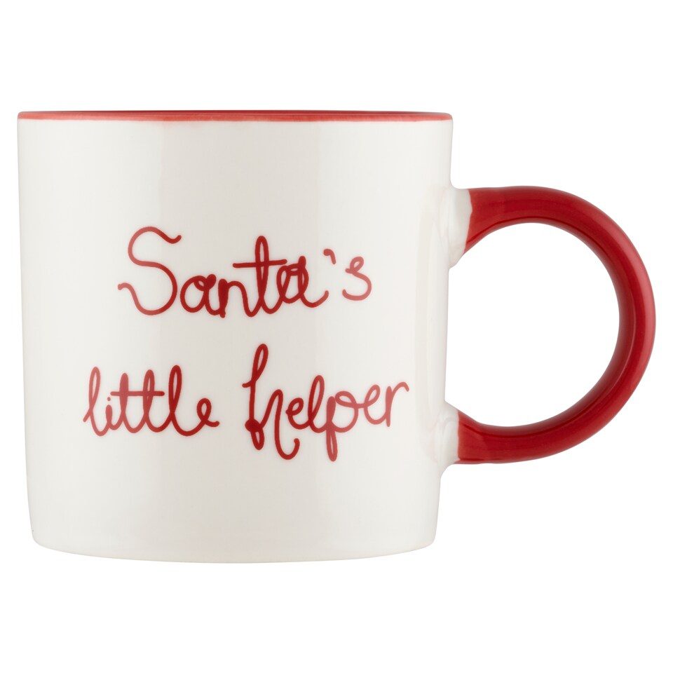 F&F Home Santa's Little Helper Mug