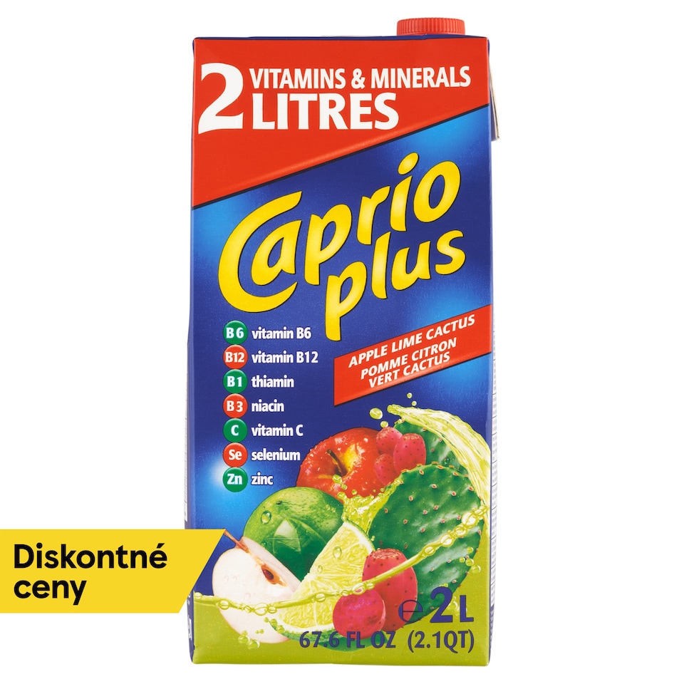 obrázok 1 z Caprio Plus Apple Lime Cactus 2 l