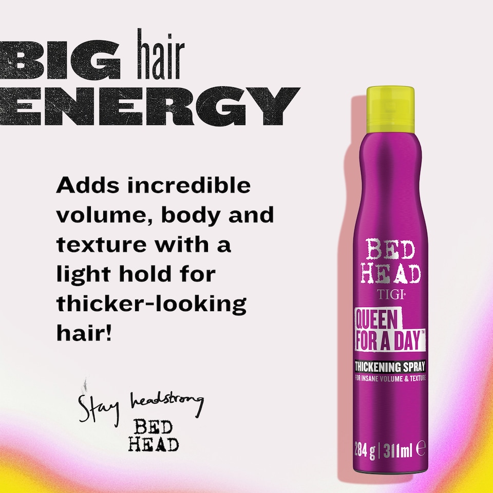 image 1 of Bed Head Tigi Queen For A Day Spray 311Ml