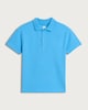 image 4 of F&F Boys Pure Cotton Embroidered Polo Shirt in Blue