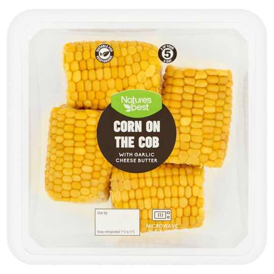 Nature's Best Corn On The Cob 530G Tesco Groceries