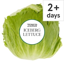 Tesco Iceberg Lettuce Each
