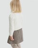 image 3 of F&F x Samantha Faiers Bow Pocket Cardigan in Cream