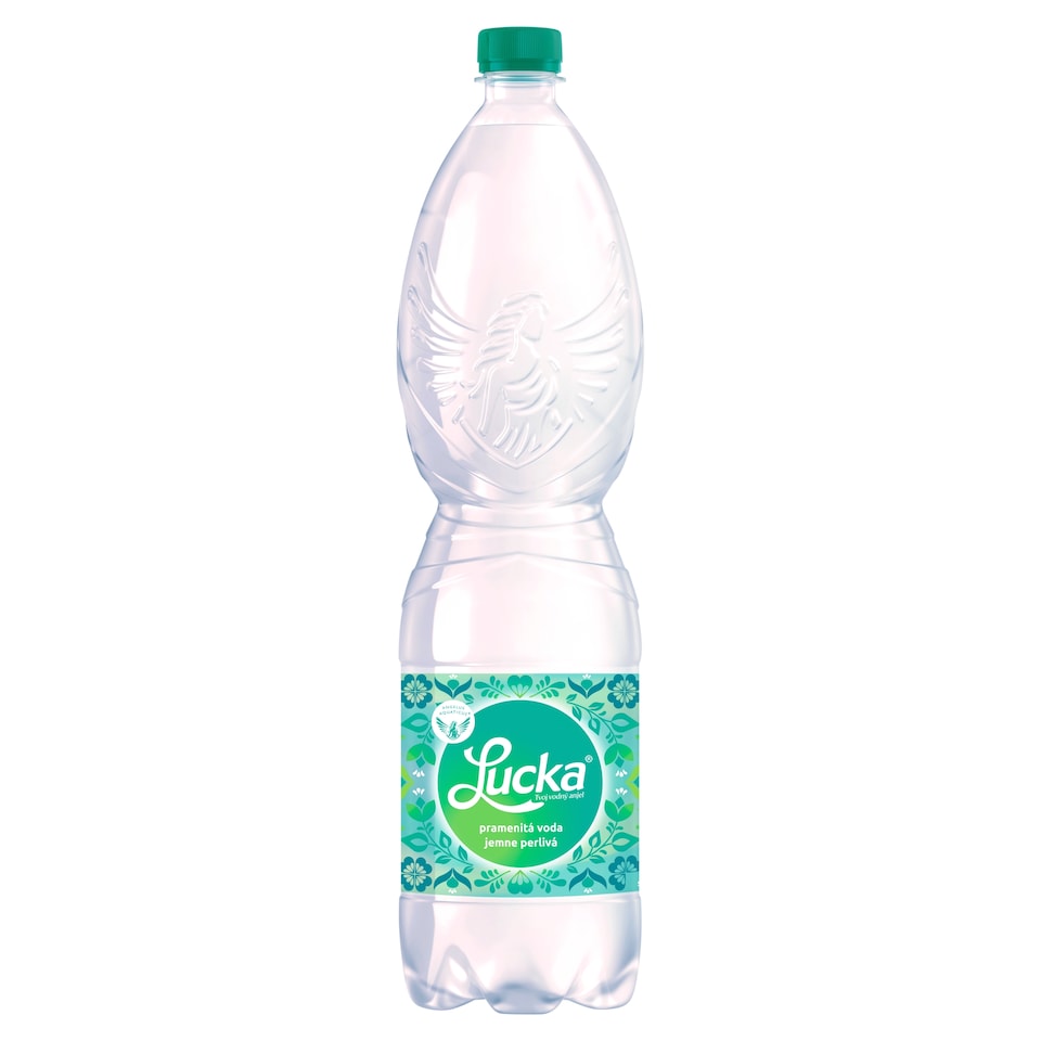 Lucka Tvoj vodný anjel Spring Water Gently Sparkling 1.5 L