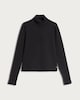 image 4 of F&F Active Half Zip High Neck Top in Black