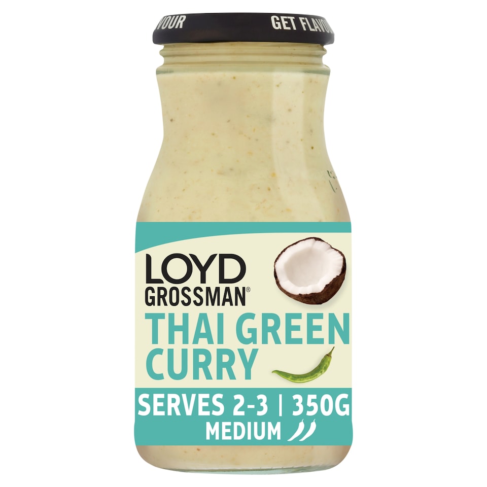 Loyd Grossman Green Thai Curry Sauce 350G