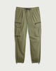 image 4 of F&F Cotton Rich Cargo Trousers in Khaki